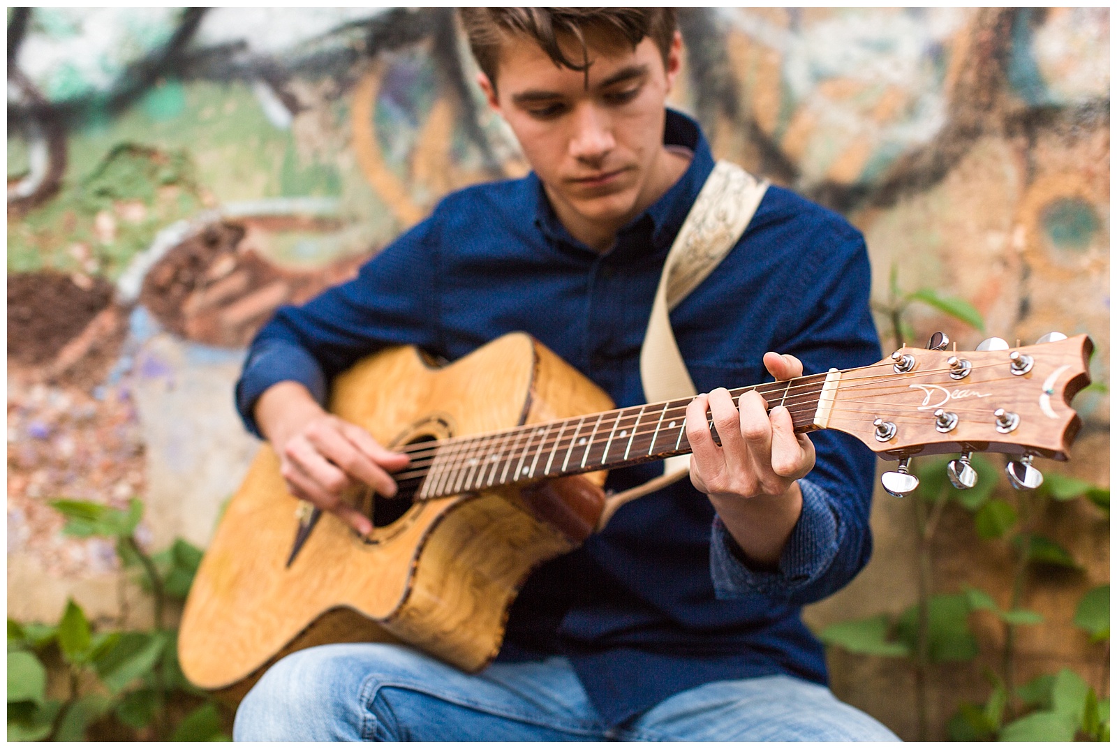 Downtown Fredericksburg Senior Session - Stacie Hubbard Photography