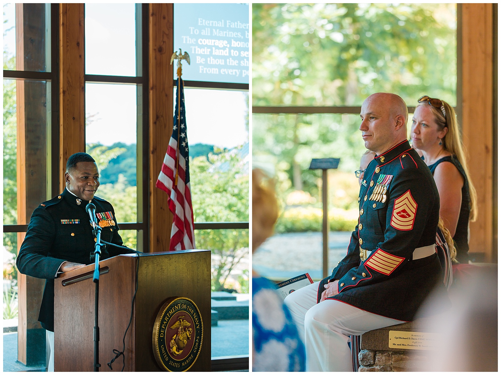 Marine Corps Retirement Ceremony Stacie Hubbard Photography